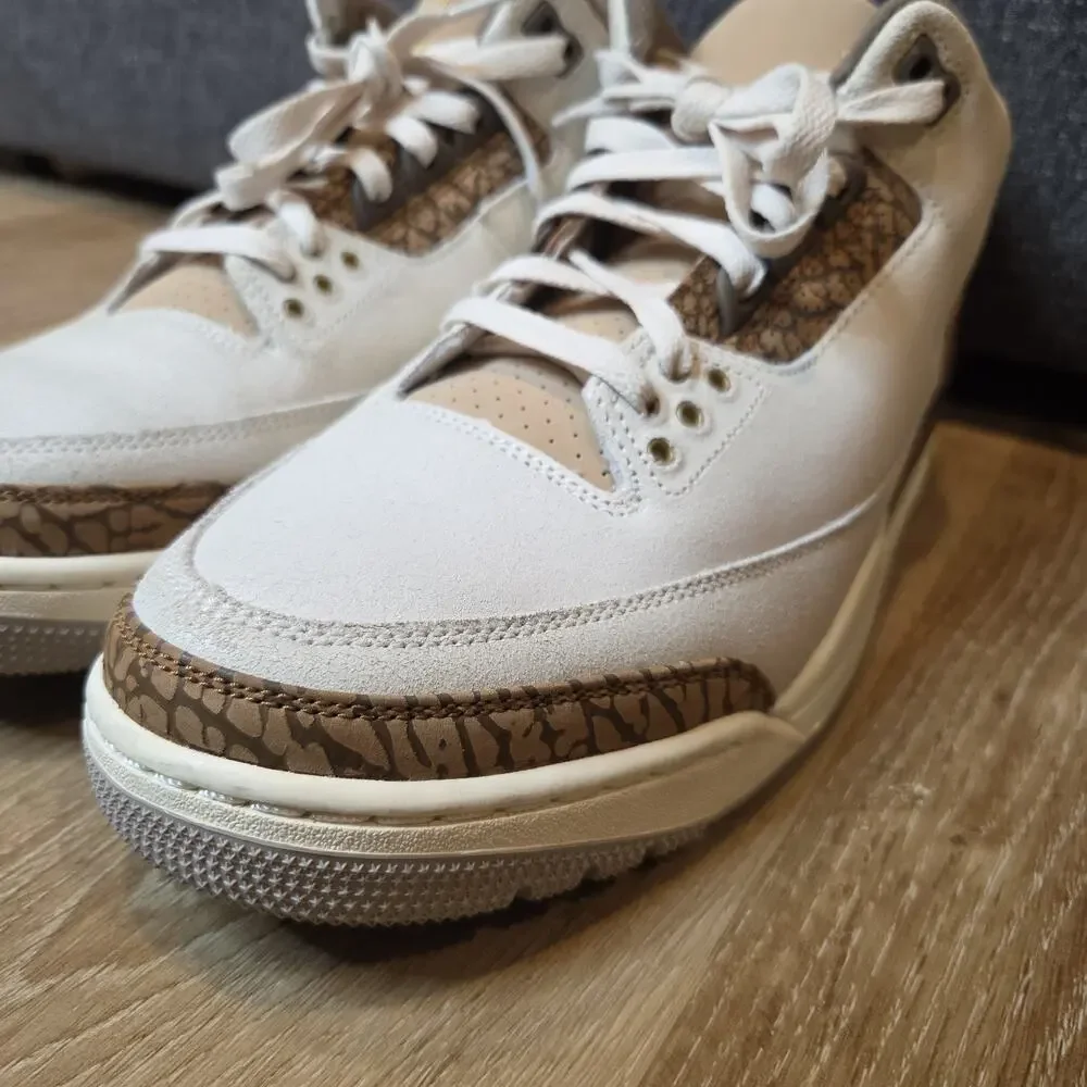 Nike Air Jordan 3 Retro Palomino CT8532-102 Men's Size 10 Brown Suede No Box